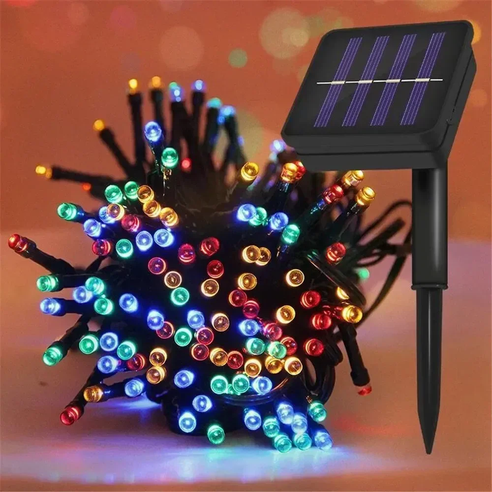 Solar String Fairy Lights – Waterproof Outdoor Garden & Holiday Decoration 4