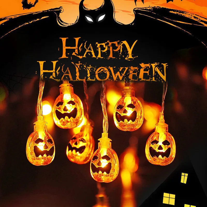 Halloween Pumpkin String Lights 3