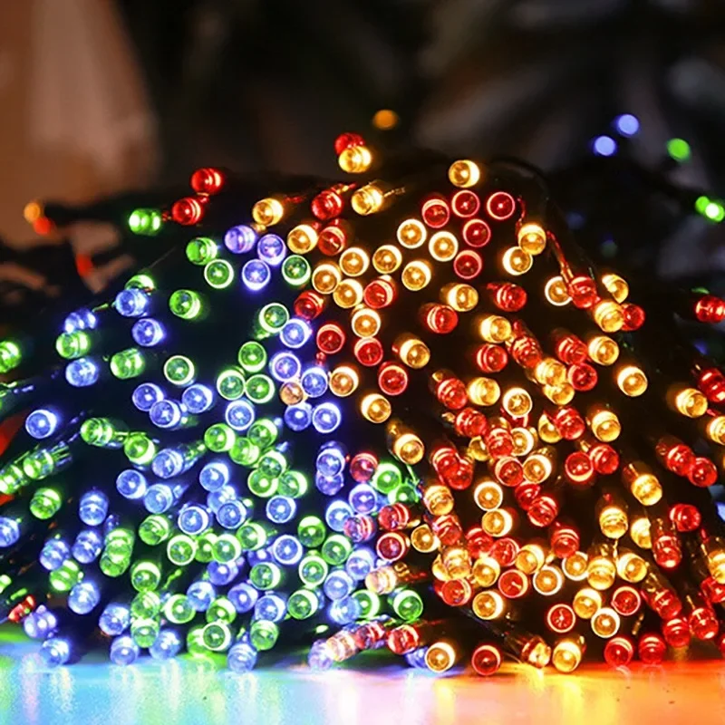 Solar String Fairy Lights – Waterproof Outdoor Garden & Holiday Decoration 6