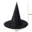 Halloween Witch Hat Black Folds Wizard Hats for Women Men Masquerade Party Carnival Costume Cosplay Props Halloween Decorations 7